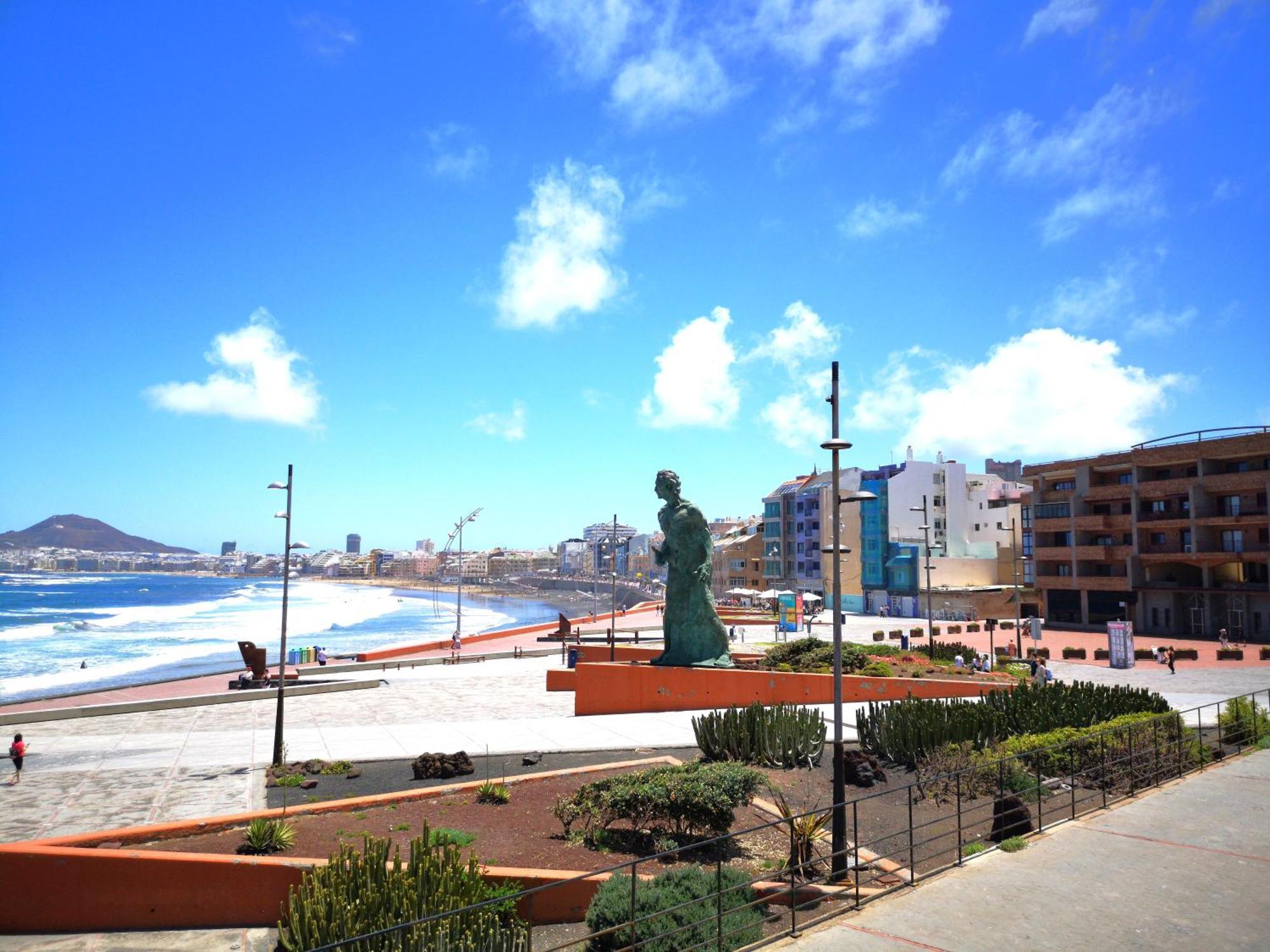 Acogedor Apartamento En Primera Linea De Playa Las Canteras Las Palmas de Gran Canaria Exterior photo